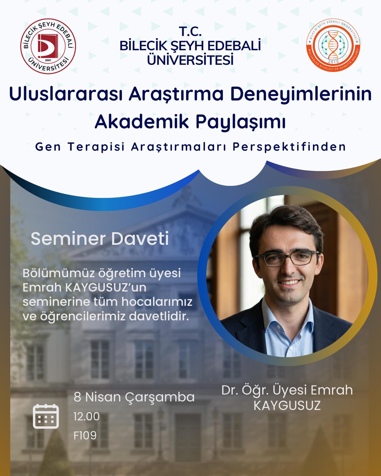 Seminer Daveti!